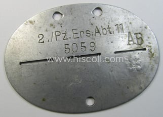 Superb - and scarcely found! - typical aluminium-based,...