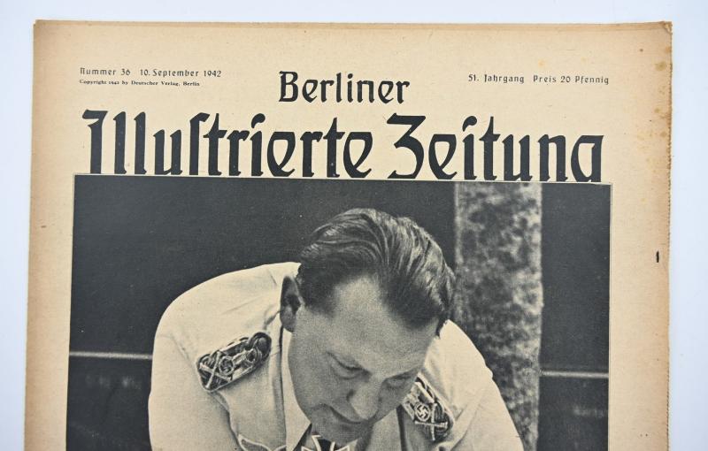 German Berliner Illustrierte Zeitung Newspaper 1942