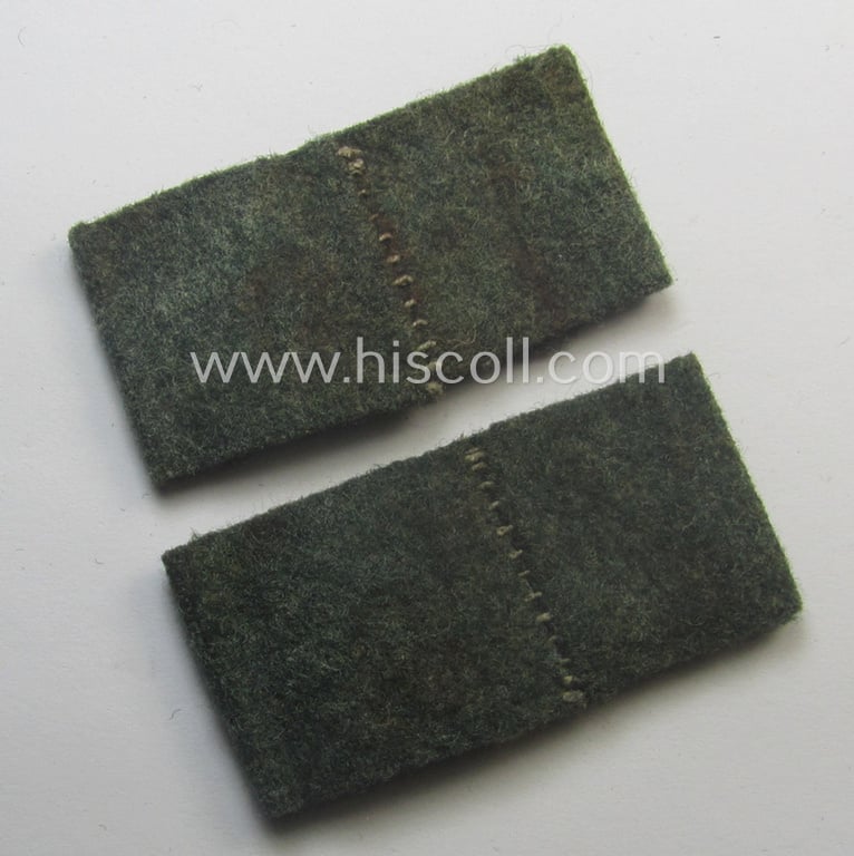 Pair of WH (Heeres) 'Infanterie'-related, 'Schulterstück-Überschuben': 'Soldat des Infanterie-Rgts. 115'