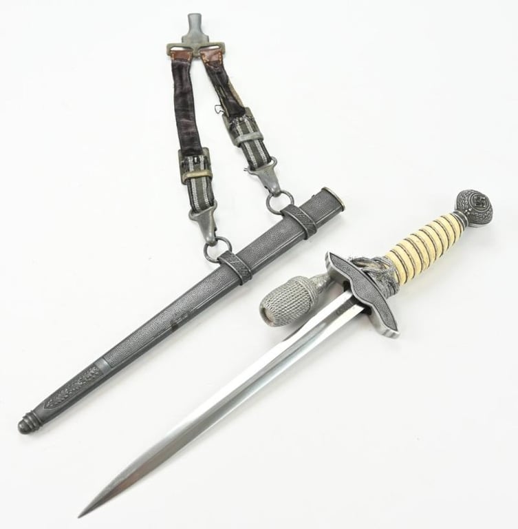 German LW Officer Dagger with Hanger 'WKC'