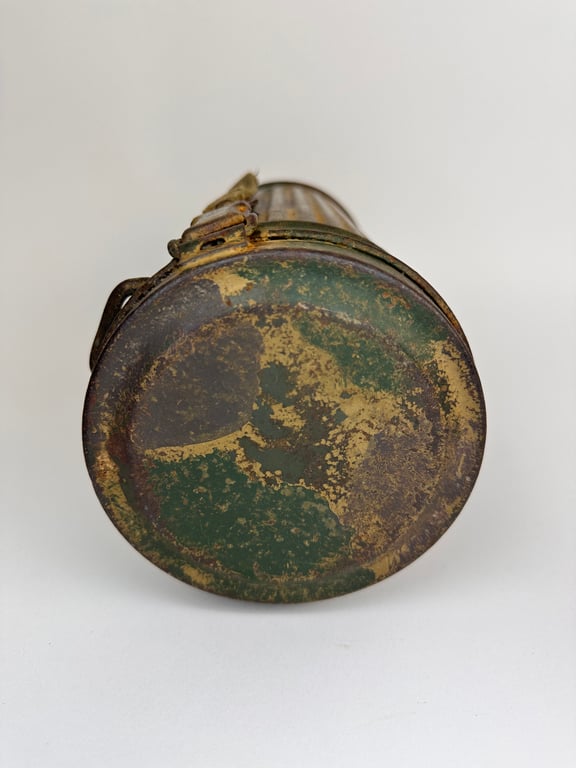 Orginal " Normandie" 3 Tone Camo Canister.