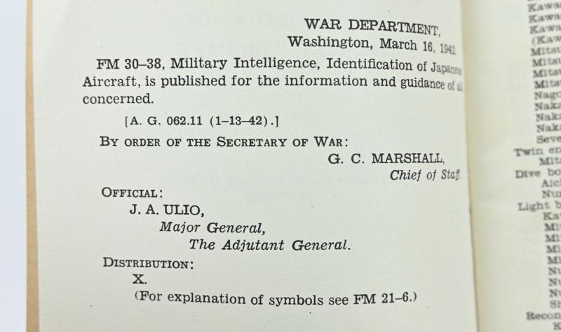 US WW2 FM30-38 Military Intelligence Manual