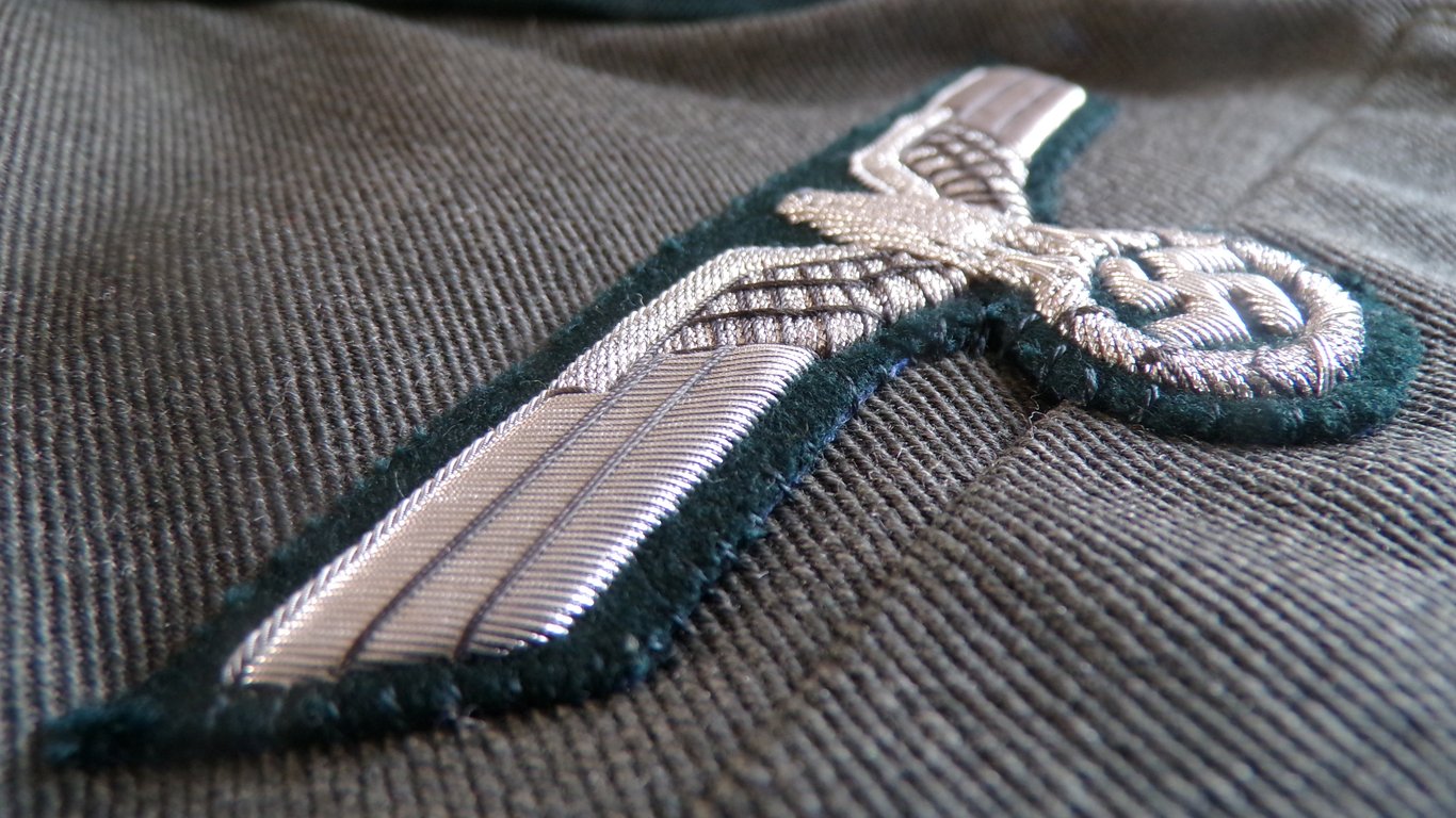 reissued Austrian Cavalry tunic of a Hauptmann 2