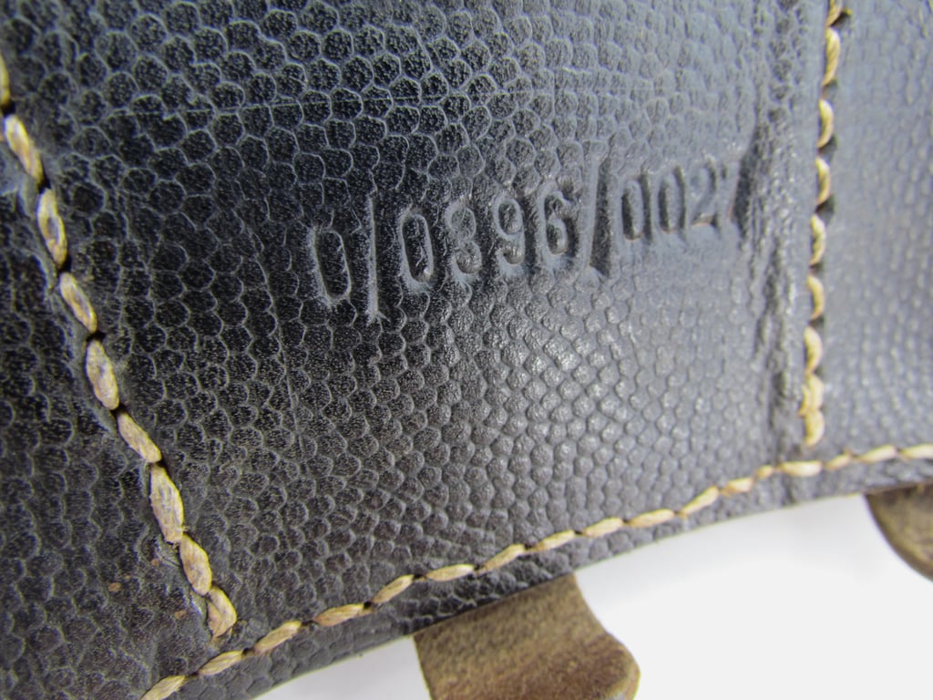 Matching Pair of K98 Ammunition Pouches - RB Numbered “0/0396/0027”