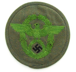 German Police ‘Schutzpolizei’ sleeve eagle on summer cloth