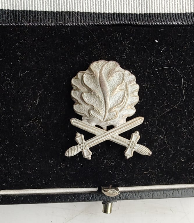 A cased LDO Oak leaves and swords to the Knights Cross