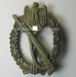 Superb, 'Infanterie Sturmabzeichen in Bronze' being a maker-...