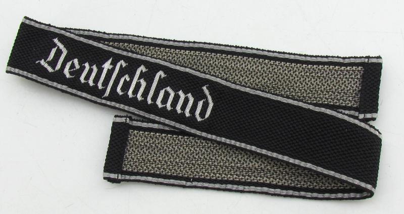Waffen SS-Standarte ‘Deutschland’ Officers Cufftitle with RZM Tag...Mint