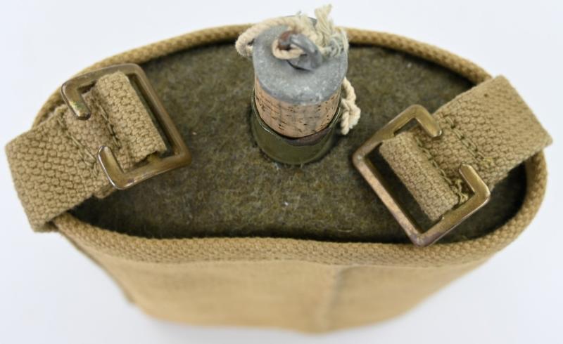 British WW2 Water Canteen with Cover