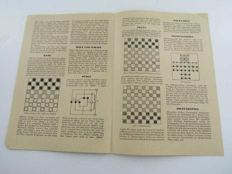 Wehrmacht 'Unterhaltungsspiele für Soldaten