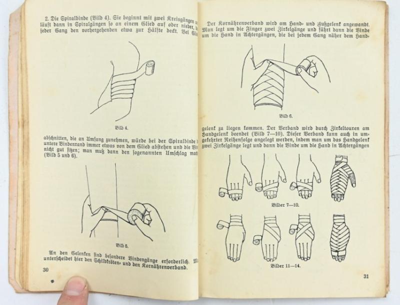 German WH Medic Manual 'Sanitatsfibel'