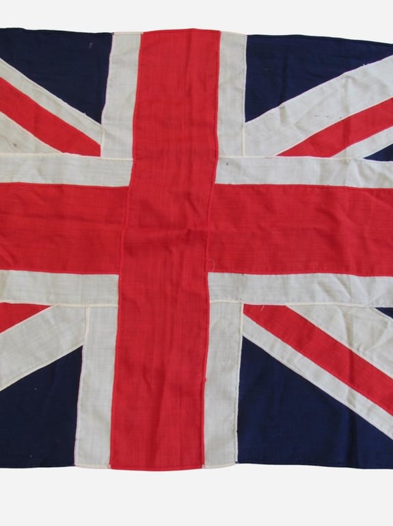 British WWII Union Cotton Flag.