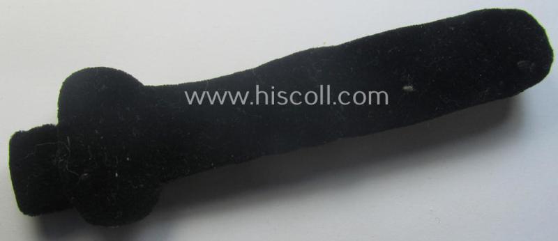 Neat - regrettably single but nevertheless scarcely found! - specific FAD (ie. 'Freiwilligen Arbeitsdienst') officers'-type shoulderboard (being of the pattern as was used in the period between 1932-36) as was intended for a: 'FAD-Oberfeldmeister...