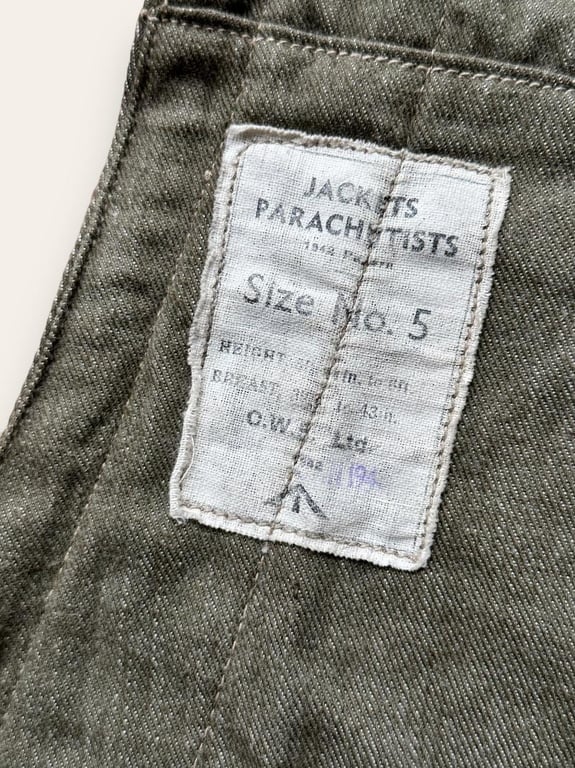British Airborne Oversmock -1943- Pattern 42