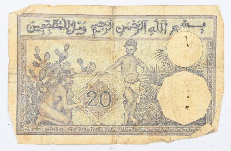 Algerian WW2 Banknotes