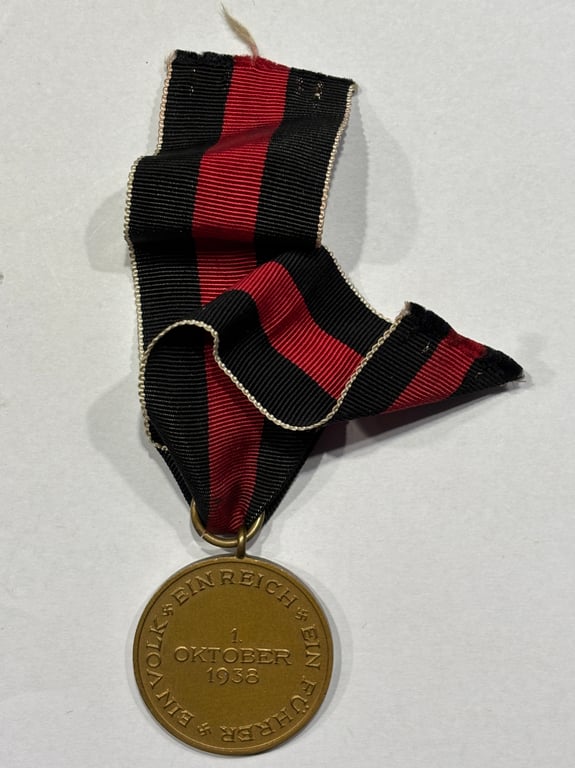 Sudetenland Medal & Ribbon