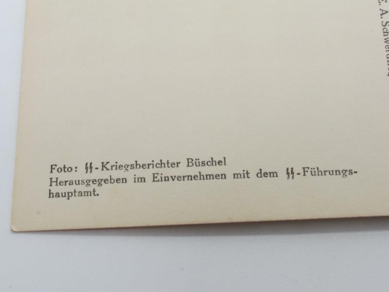 Postcard : Unsere Waffen-SS