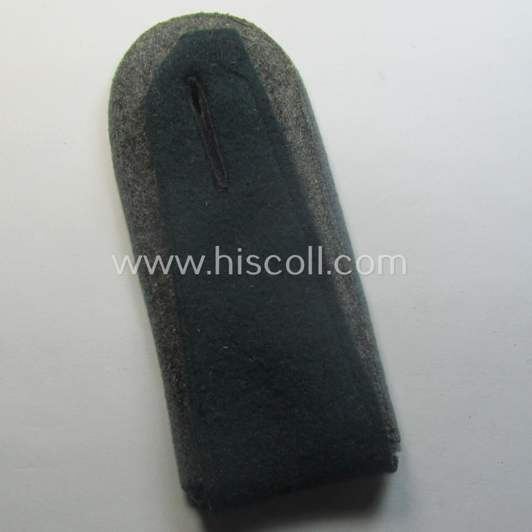 Single, WH (Heeres) EM-type 'cyphered' (ie. 'M40- o. M41'-pattern) shoulderstrap: 'Unteroffizier des Nachschub-Abtlgs. 6'