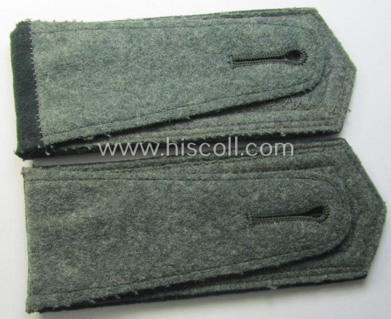 Pair of WH (Heeres) NCO-type shoulderstraps: 'Uffz. des Infanterie-Rgts. 13'