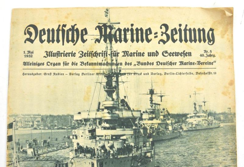 German Reichsmarine Magazine 1932