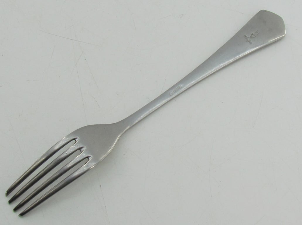 Kriegsmarine stainless steel Mess Hall Fork 'HHL'