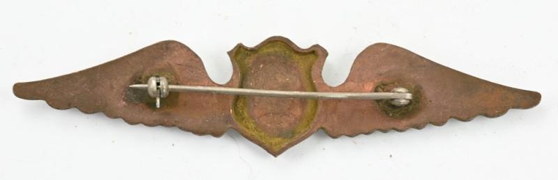 US WW2 ATC Co-Pilot /First Officer wing