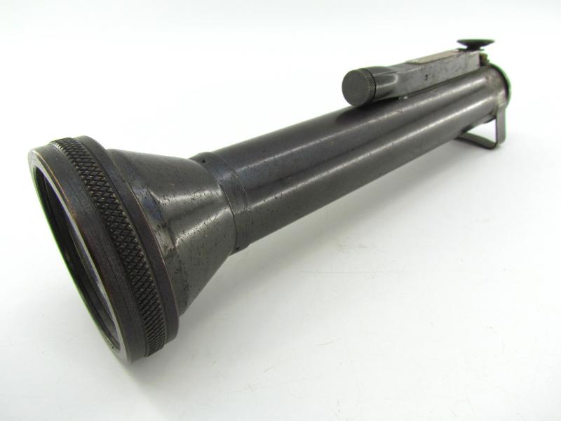 British WWII  Morse Code signalling torch ( Flashlight )