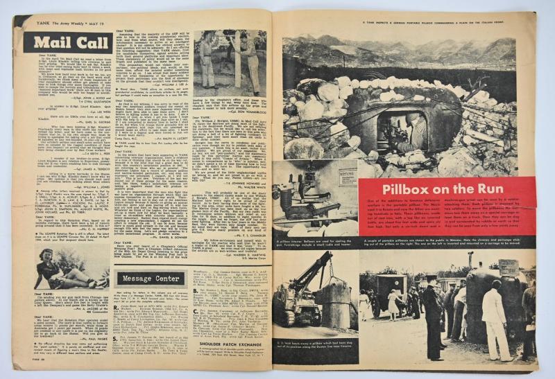 US WW2 Yank Magazine May 19th, 1944