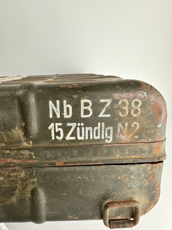 WW2 German Smoke Stick Grenade Box 1939