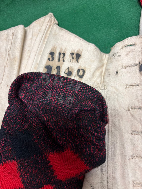 WW1 Royal Highlanders Spats and Hose Tops-Owner KiA