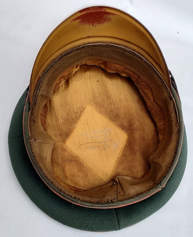 German Wehrmacht NCO Panzer Schirmmütze cap,