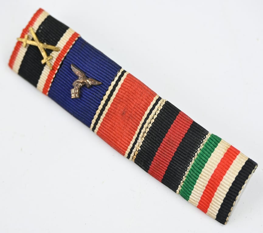 German LW 5-Piece Medal Ribbon Bar