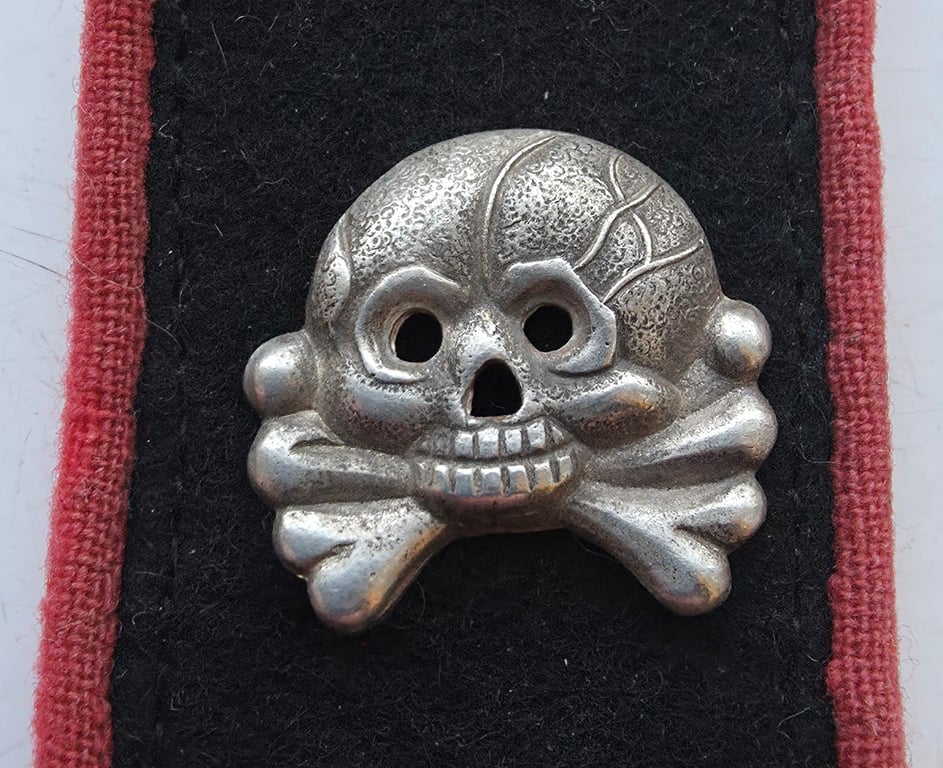 WW2 German Panzer wrap collar tabs