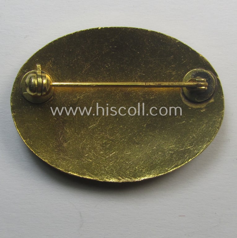 DRK (ie. 'Deutsches Rotes Kreuz' or: German Red Cross) lapel-pin ie. nurses'-badge (being a non-maker-marked example)