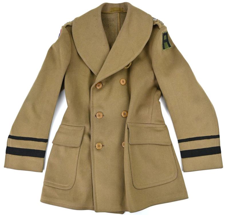 US WW2 Major General and Nuremberg Trail Member: Lawrence C. Jaynes Officer Overcoat
