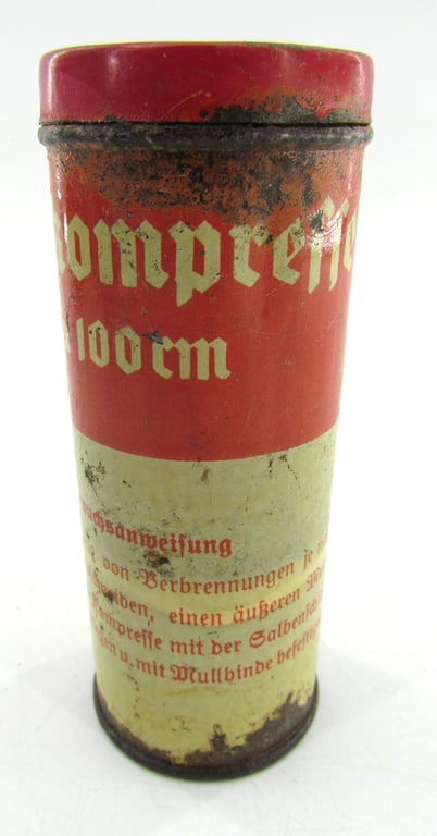 Wehrmacht Medical 'Brandkompresse' Container