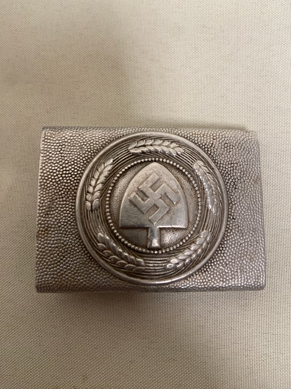 German RAD belt and buckle.
