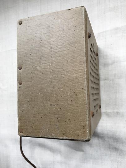 WH (Heer) Carton loudspeaker