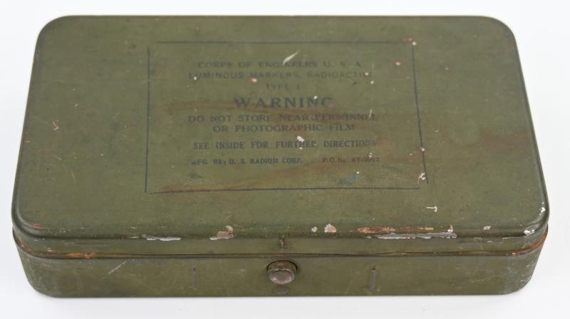 US WW2 Illuminating Disc Stock Case