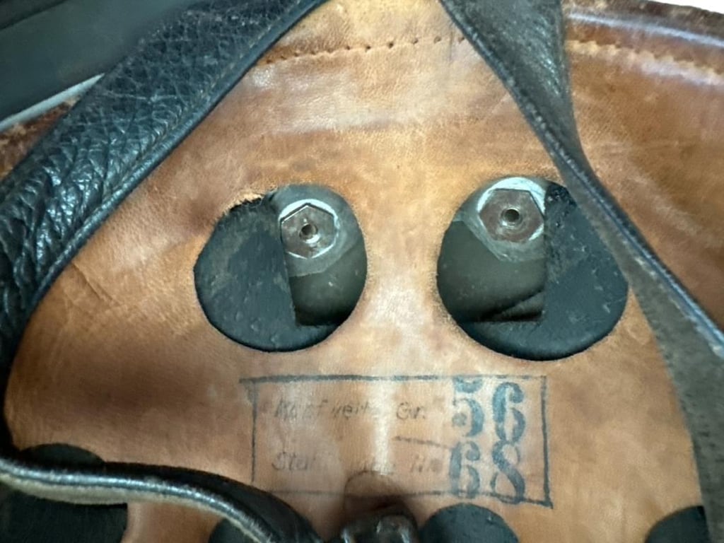 LW M38 SD Fallschirmjäger helmet, ET68