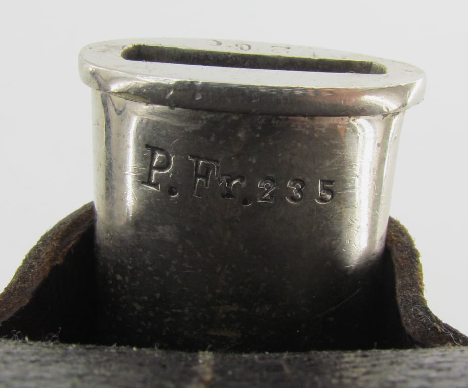 Matching Unit Marked Police Long Bayonet by by Carl Eickhorn, Solingen.