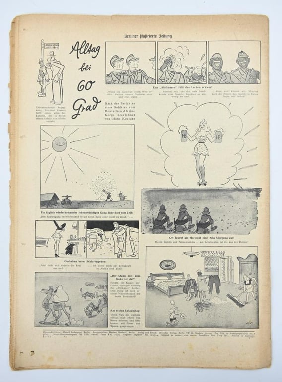 German Berliner Illustrierte Zeitung Newspaper July 1941