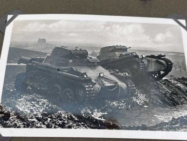 WWII THIRD REICH PANZER TROOP PHOTO ALBUM