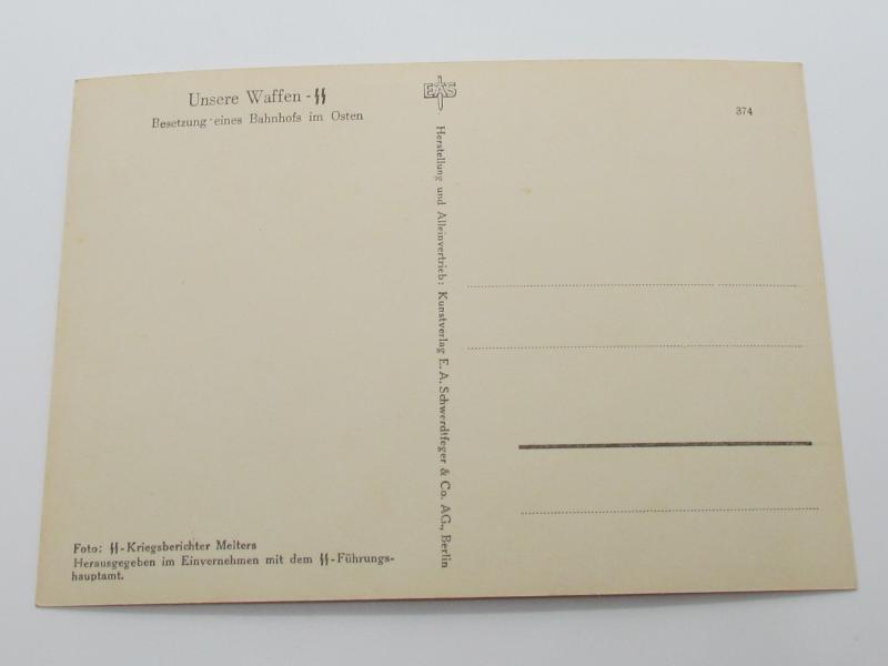 Postcard : Unsere Waffen-SS