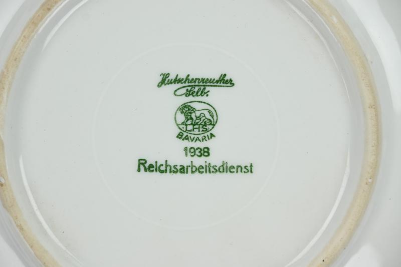 German RAD Tea/Coffee Cup Plate