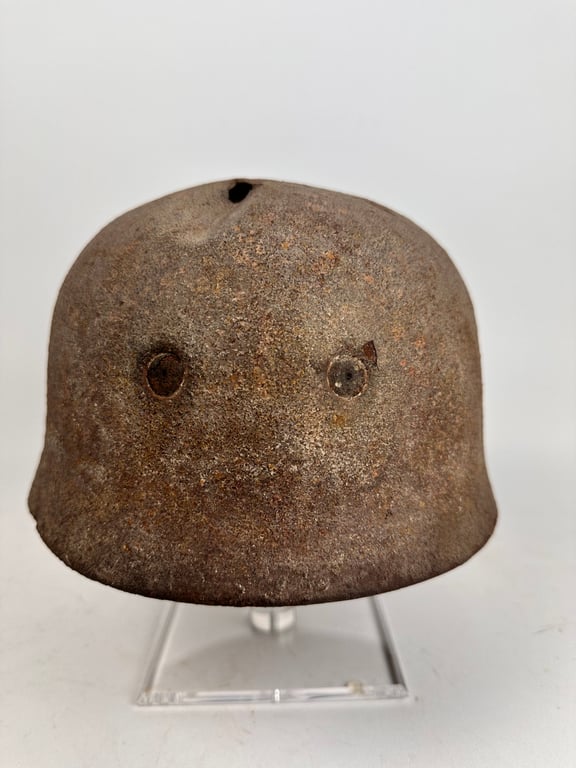 Untouched M38  Fallschirmjäger Helmet "Barnfind"
