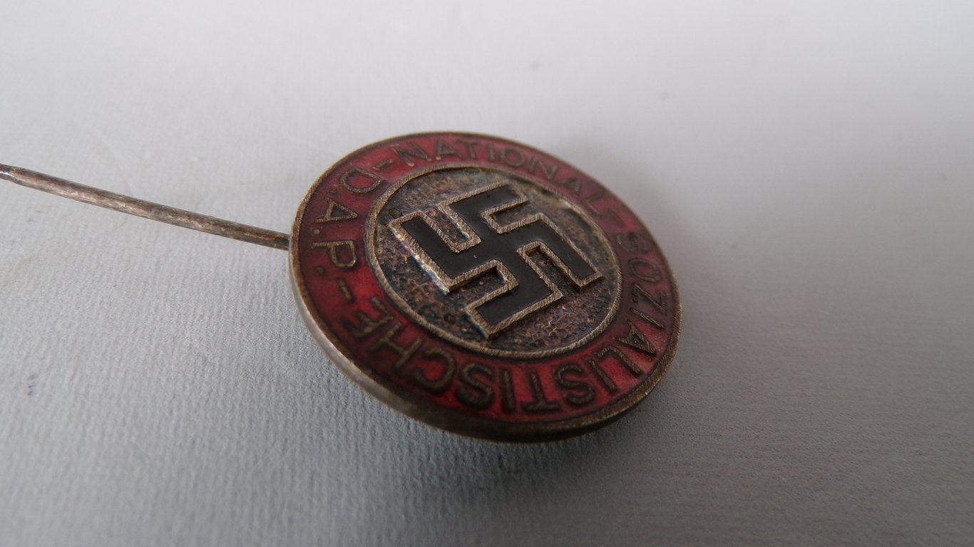 N.S.D.A.P party pin on needle