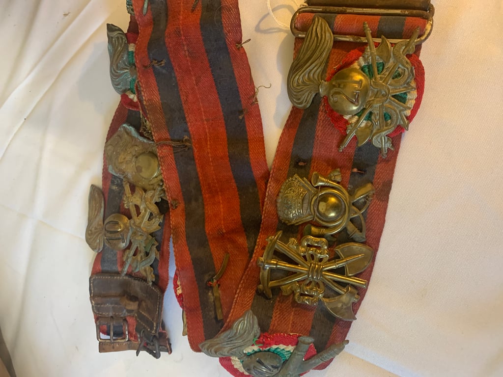 Interesting North African campaign belt