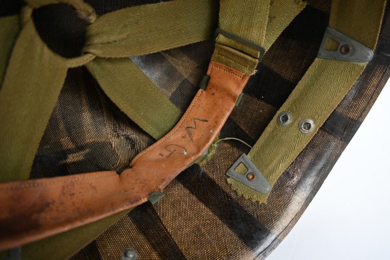 US WW2 M1 Helmet Firestone Liner 'Major'