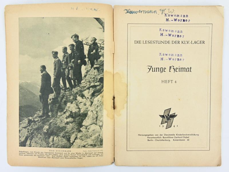 German DJ/HJ Magazine 'Junge Heimat'